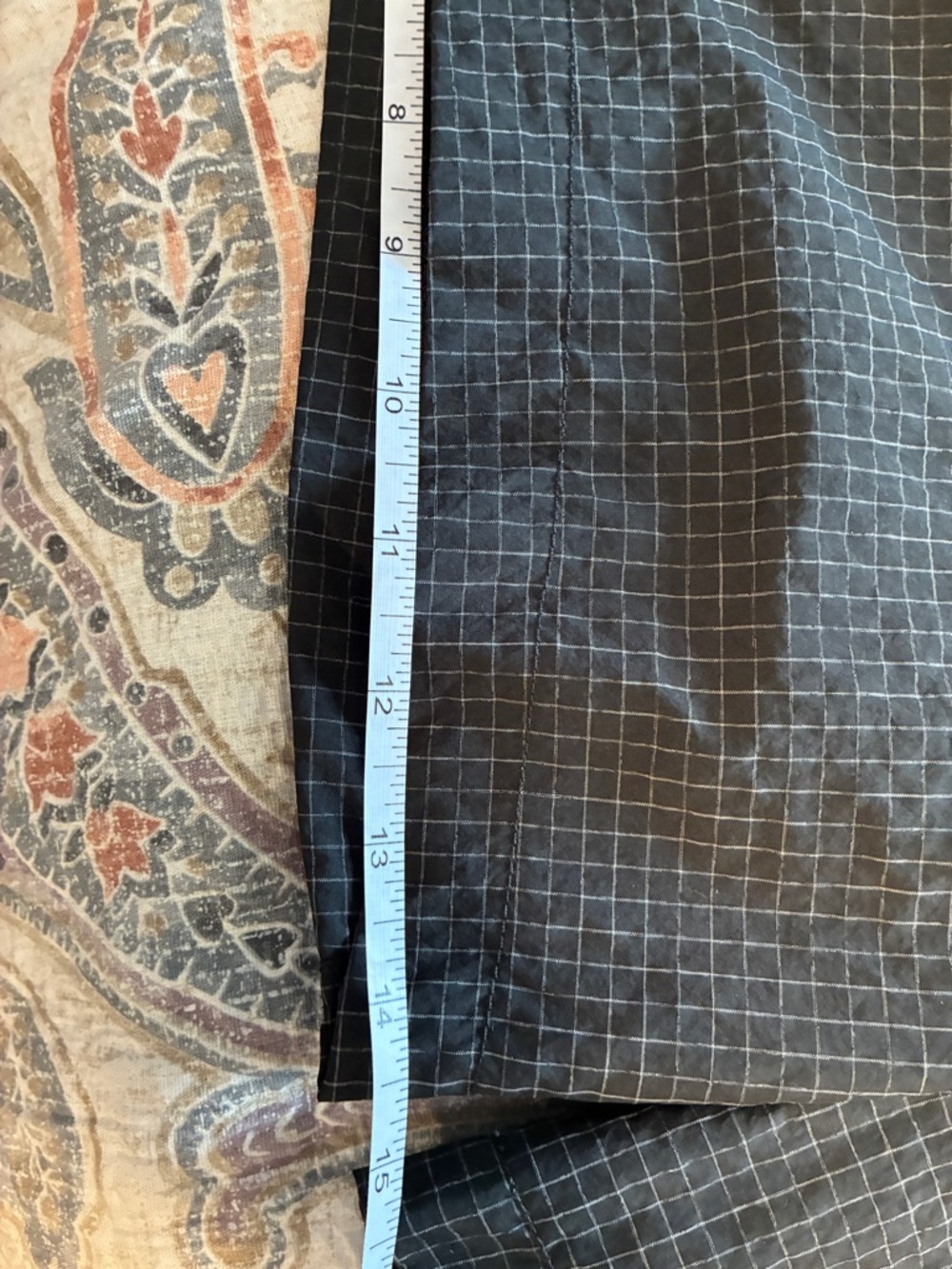 Cross Eyed Moose Black Grid Swim Trunks XXL Hybrid poolside Cargo Shorts - Picture 10 of 10